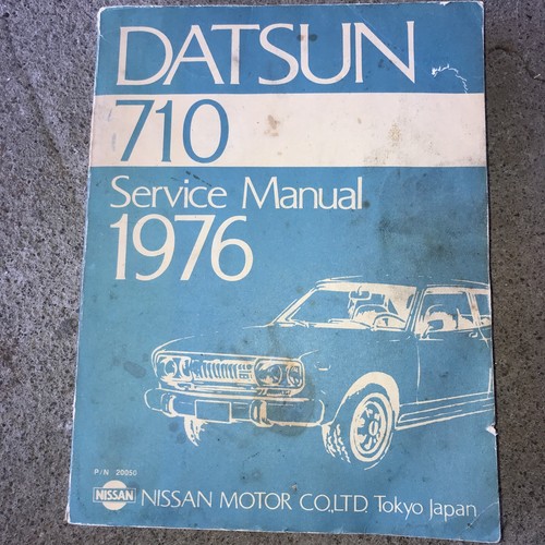 1976 datsun 710 series - 710, factory