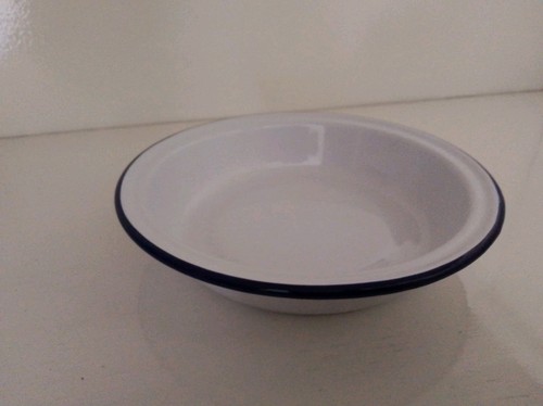 Falcon enamel deep plate 18cm - falcon,