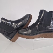 Ladies Timberland 'bluebell lane' Pull On Wedge Boots Black Grey UK7 Womens