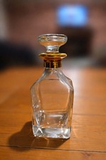 Small glass decanter with - decanter,