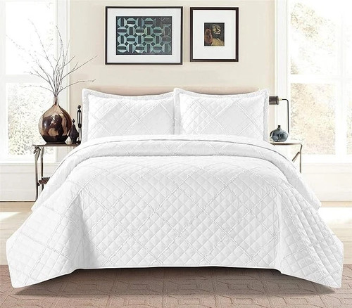 Piece embossed bedspread - 3,