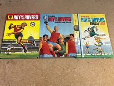 3 x ROY OF THE ROVERS ANNUALS