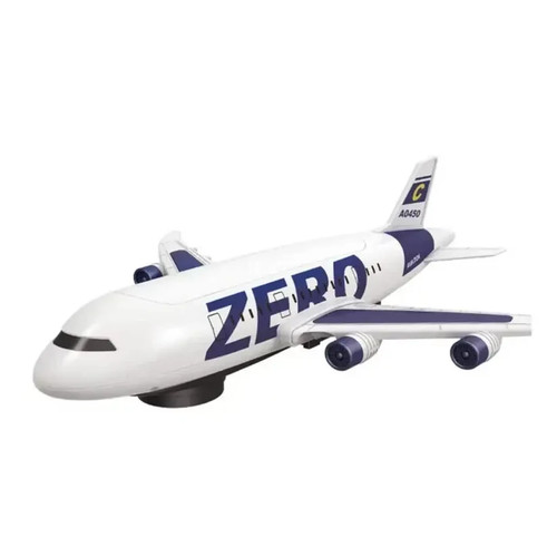 Light musical airplane toy - light-up,