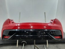 HONDA CIVIC I-VTEC SPORT MK9 2012-2017 Hatch RED R-81X Rear Bumper OEM Genuine