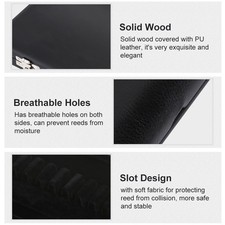 Wooden PU Leather Cover Reed