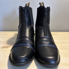 Women’s Gallop Equestrian Leather Zip Paddock Boots - Size UK4