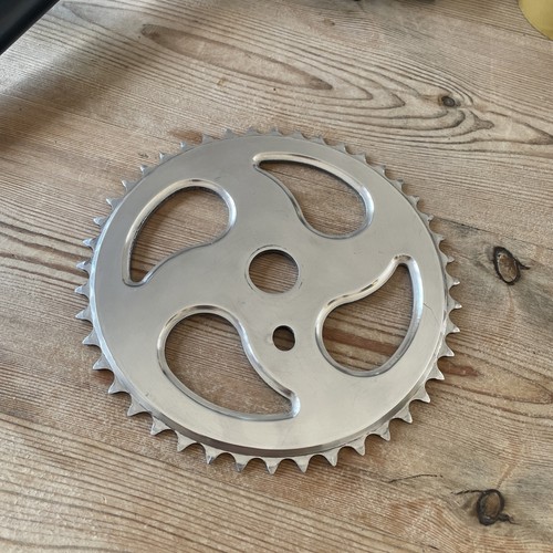Polished 43t sprocket chain - gt, sprocket/chain
