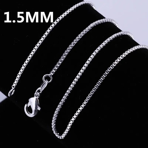 925 sterling silver 5mm box - sterling,