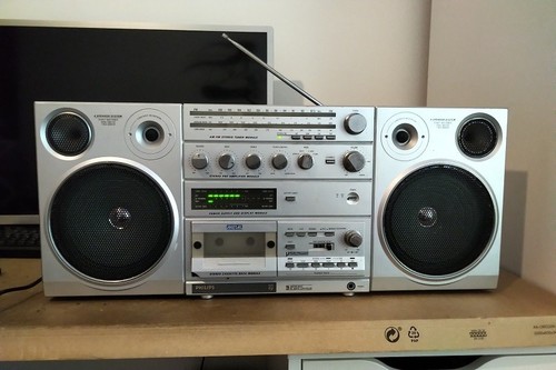 Stereo radio cassette recorder - stereo,