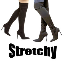 Womans Sexy Black Over the