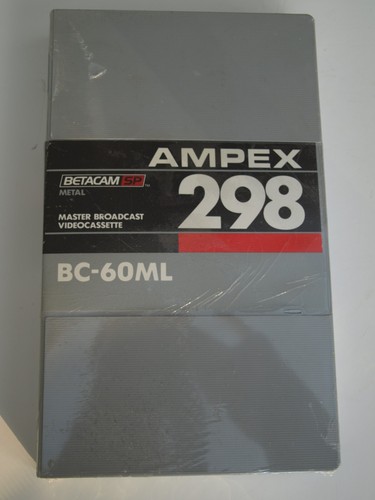 Ampex 298 betacam 60ml - ampex,