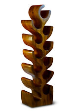 Wine Rack Wood 12 Bottles 100 cm Tree Solid Wine Shelf Decoration Acacia Suar