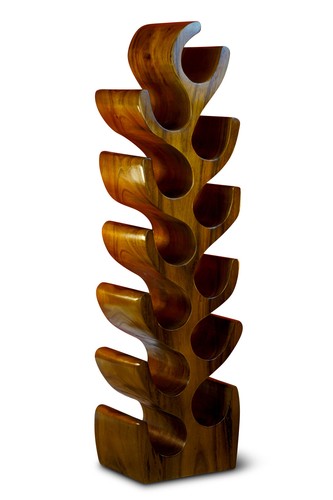 Wine rack wood bottles 100 - rack,
