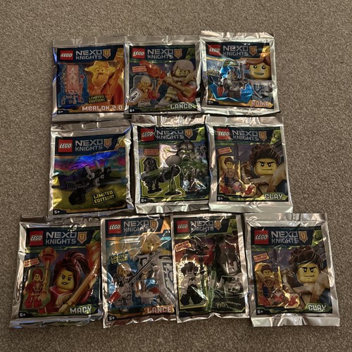 Lego nexo knights foil bags - knights,