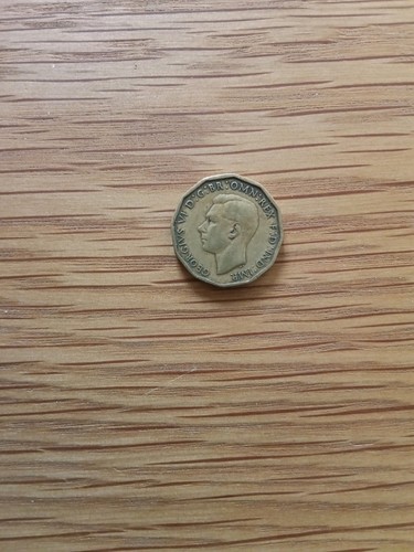 Three pence coin pre - three,