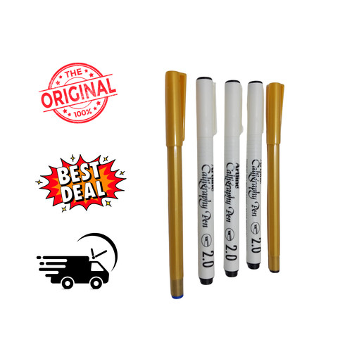 5pc calligraphy pen - set,