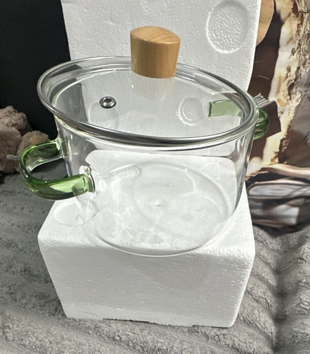 Borosilicate glass saucepan - glass,