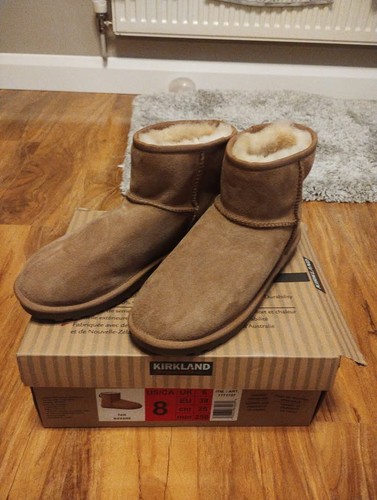 Women shearling boots - shearling, new