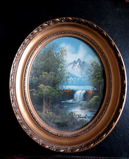 Original oil painting on board