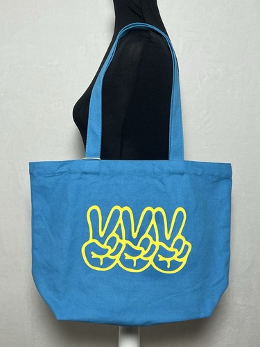 New primark blue canvas tote - canvas,