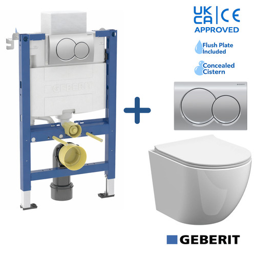 Wall hung toilet geberit - hung,
