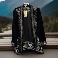 Velzera Embroidered Velvet
