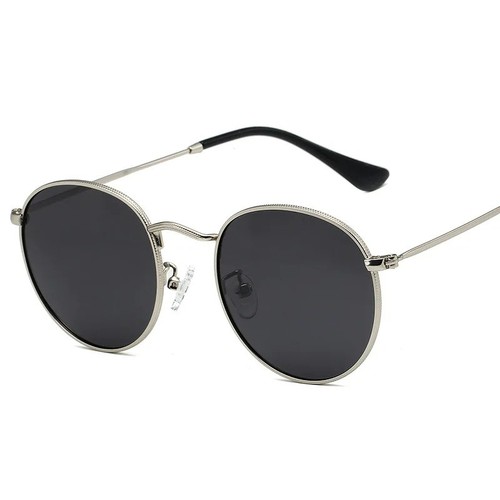 Round retro sunglasses - round,