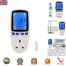 Automatic Overload Protection Power Meter - Real-Time Energy Monitor 3680W