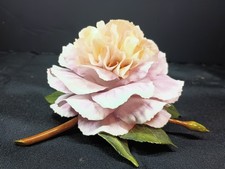 BOEHM PORCELAIN FLOWER SCULPTURE  PINK CAMELLIA
