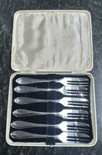 Boxed Set Of Six Chrome Plated