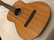 Guitar 3/4 size Superb, New Strings, Gig bag, Stand. Collect Cambs.