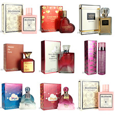 4 x Womens Perfumes Ladies Perfume Spray Scent Fragrance Gift Set for Women Her