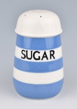 Vintage T.G Green Cornishware Sugar Sifter/Shaker *Green Shield*