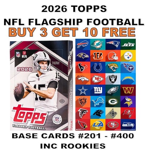 2026 topps nfl flagship - nfl,