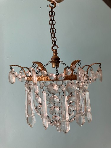 Vintage chandelier crystals - vintage,