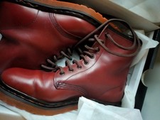 dr. martens airwair with bouncing soles. Rare orange sole 