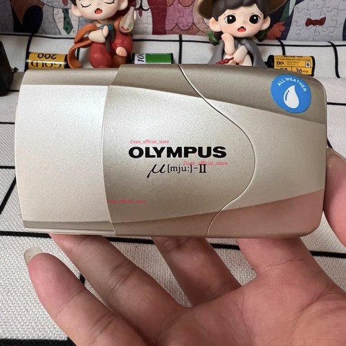 Olympus mju champagne 35mm - olympus,