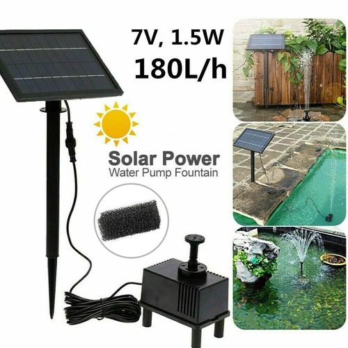 Solar powered water - powered,