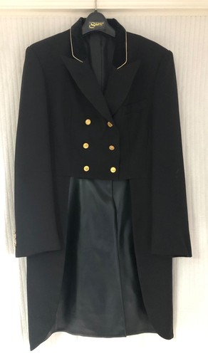 Black unisex tailcoat - ., uk