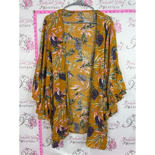 Kimono cardigan floral flowers