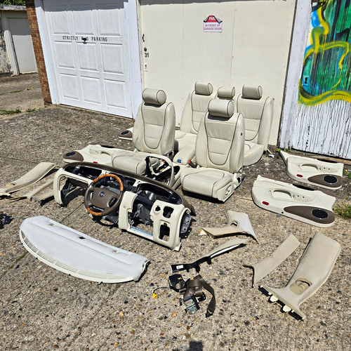 Jaguar x350 cream leather - x350,