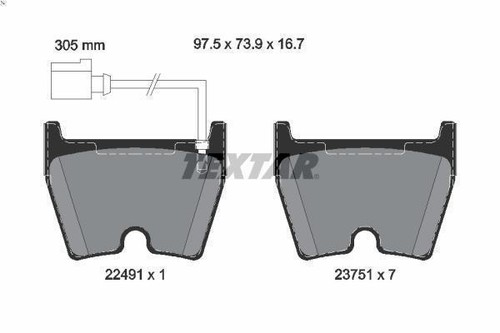 Brake pad set disc - brake, set,
