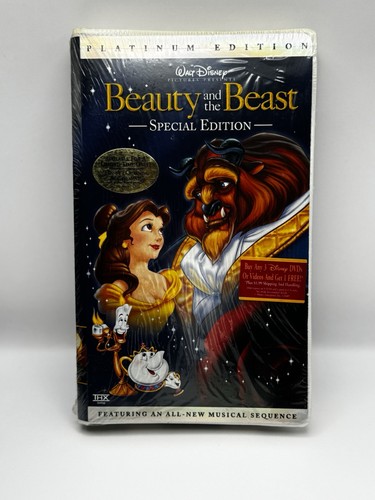Beauty and the beast vhs - beauty,