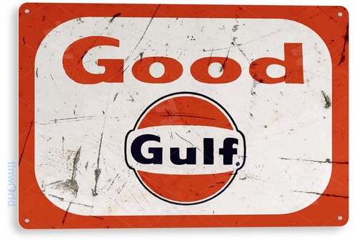 Good gulf gas oil sign - oil, sign,