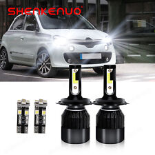 For RENAULT TRAFFIC 2001-ON 4X 6000K High/Lo/Side H4 501 LED Headlight Bulbs Kit