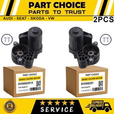 2X REAR Left & Right  For AUDI_SEAT_SKODA_SEAT BRAKE CALIPER SERVO MOTOR