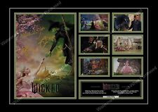 WICKED (2024) MOVIE CAST SIGNED ARIANA GRANDE CYNTHIA ERIVO A4 PHOTO MEMORABILIA