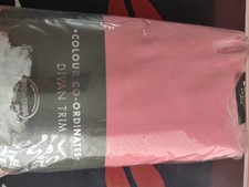 COLOROLL Double Divan Trim Pink Brand New