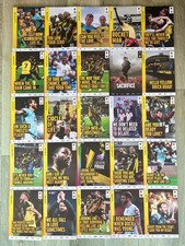 COMPLETE SET OF 25  WATFORD HOME Football Programmes 2023/24  HAND AUTOGRAPHED