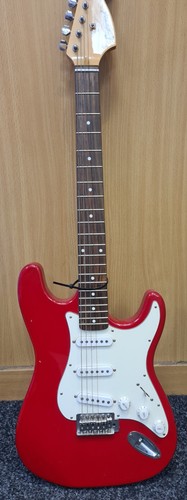 Red bowwood electric - bowwood, guitar.